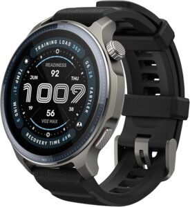 Amazfit Balance 2 Smartwatch 47 mm AMOLED, Szkło Szafirowe, Mapy Offline, Dual GPS, 21 dni baterii, 170+ trybów sportowych, HYROX i Golf, Pulsometr i Monitor Snu, Android/iPhone