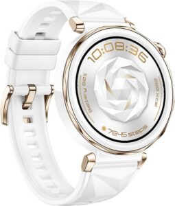 HUAWEI WATCH GT 5 Pro 42 mm Smartwatch, ostre krawędzie, profesjonalny zegarek sportowy, śledzenie stanu zdrowia, monitor EKG, czas pracy baterii do 7 dni, GPS, połączenie Bluetooth, iOS i Android,