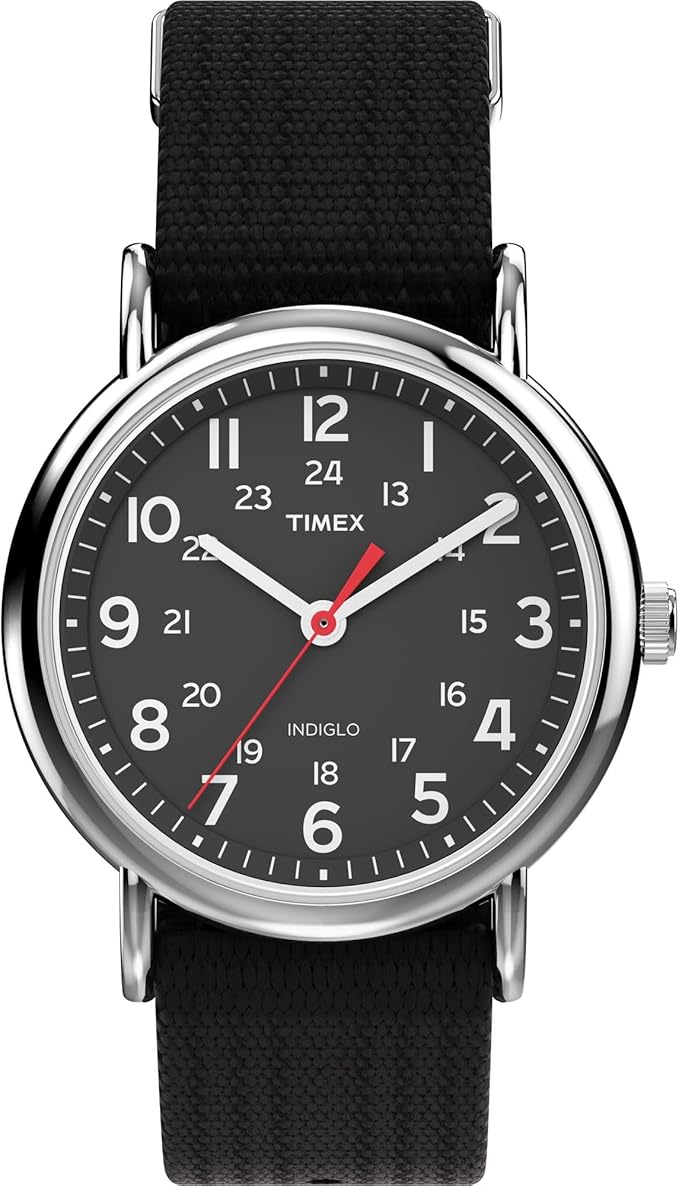 Timex Weekender 38 mm kremowa tarcza i oliwkowy zielony pasek zegarek kwarcowy