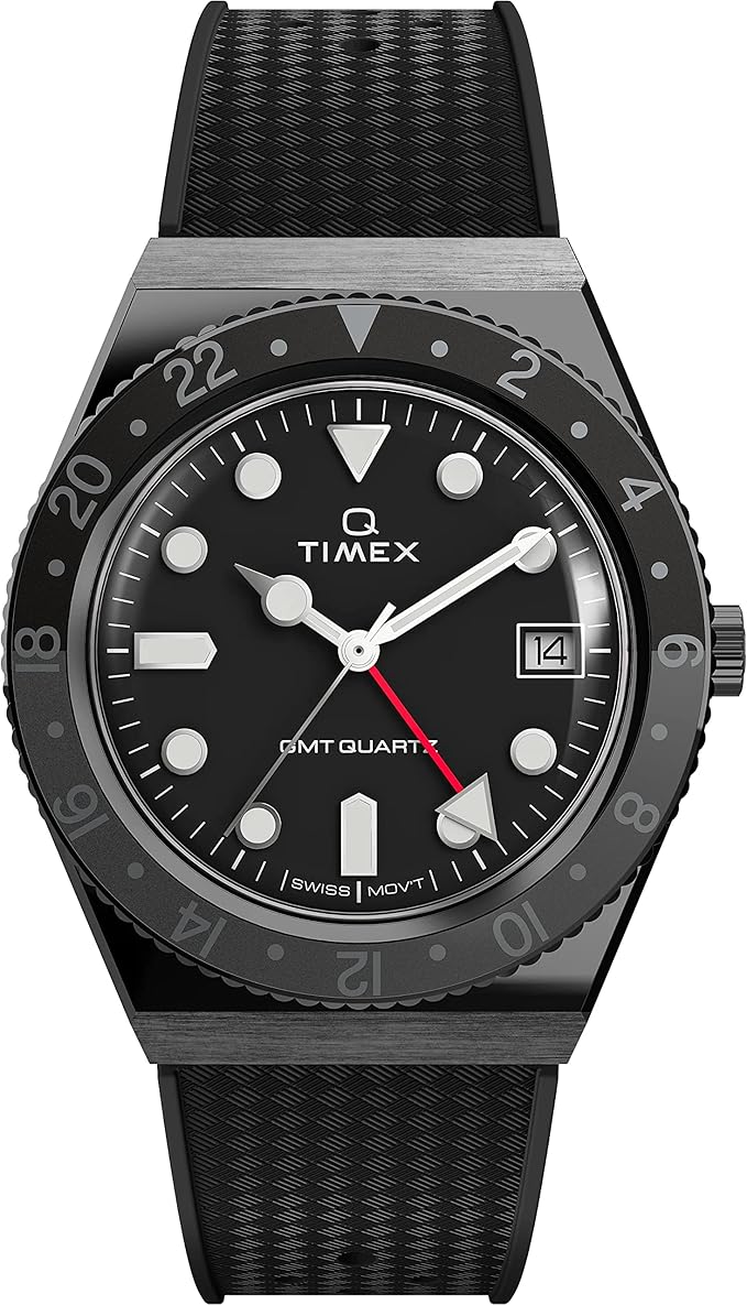Timex Watch TW2V38200, czarny