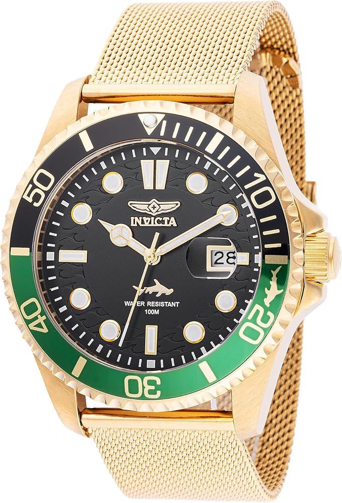 Invicta Pro Diver Męski Zegarek Kwarc ze Stal nierdzewna - 43mm