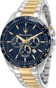 Zegarek męski Coll. Traguardo Limited Edition, chronograf, kwarcowy-R8873612046, Srebro i, 45mm, bransoletka