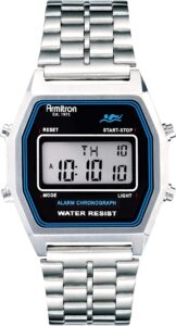 Armitron Sport Retro Digital Chronograph Bracelet Watch