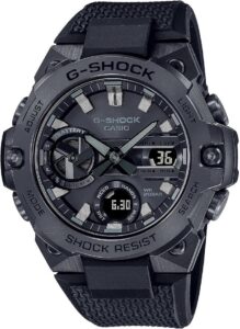 G-Shock G-Steel czarny tylko czas męski sportowy zegarek GST-B400BB-1AER