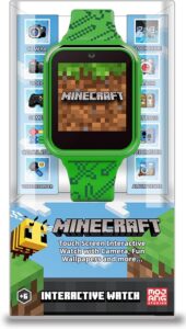 Minecraft MIN4045AZ Interaktywny smartwatch z ekranem dotykowym -