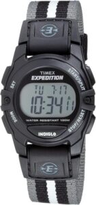 Timex Męski zegarek Expedition T49661, szary/szary, pasek