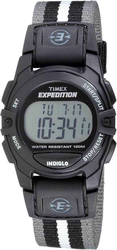 Timex Męski zegarek Expedition T49661, szary/szary, pasek