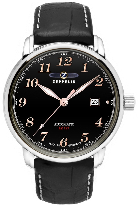 Zegarek Męski ZEPPELIN LZ127 Graf Zeppelin Automatik 7656-2 + BOX